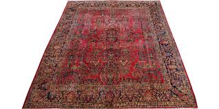9x12 rose antique sarouk rug abrahams