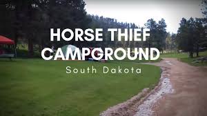 All offer a relaxing place to settle down with your horse after a day of riding. Horse Thief Campground South Dakota Car Camping Youtube