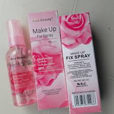kiss beauty make up fix spray with