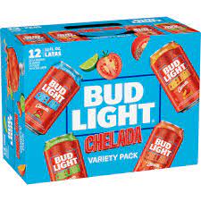 bud light variety pack chelada beer 12