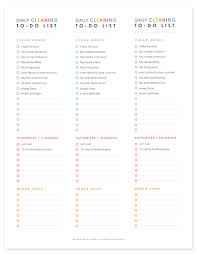 Create A Cleaning Schedule That Works For You Cleaning Guide