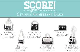 stadium compliant score bagspng