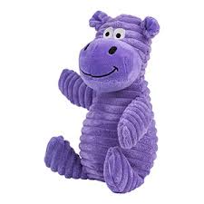 pets at home cord hippo dog toy purple