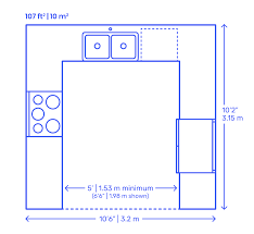 Kitchen Floor Plans With Dimensions
