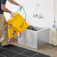 mop sinks basins floor mount