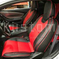 Kustom Black Red Seat Covers