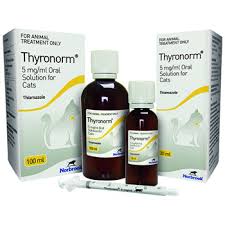 Thyronorm 5 Mg Ml Oral Solution For Cats Pom 100ml