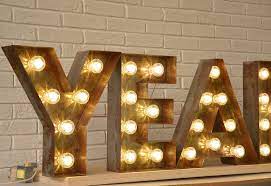 Rustic Letters For Wall Decor Letters