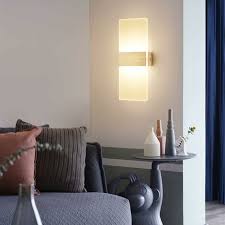 simple led wall light indoor 6w