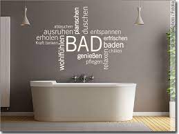 Lass dich von unseren aufklebern fürs badezimmer inspirieren. Wandtattoo Bad Verschiedene Worter Zum Thema Wellness