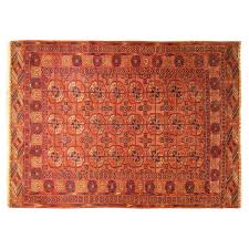 antique turkman bokhara rug small size