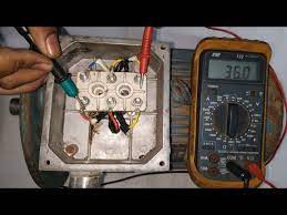 3 phase motor testing with multimeter