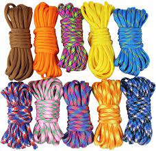Check spelling or type a new query. Amazon Com Uooom 10 Pcs Paracord Bracelet Rope Parachute Cord Outdoor Survival Rope Set Diy Manual Braiding 10 Feet Colorful X 10 Pcs Sports Outdoors