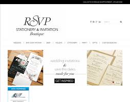 Rsvp Stationery Invitation Boutique San Francisco Wedding