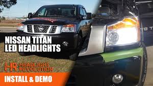 2003 2015 Nissan Titan Led Headlight Bulbs Low And High Beam Upgrades