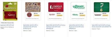 expired amazon save on gift cards for