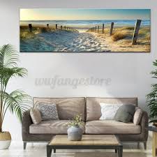 Canvas Print Wall Art Ocean Beach