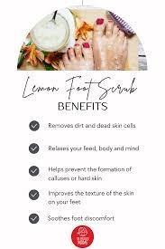 diy lemon foot scrub the produce moms