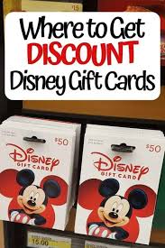 where to get disney gift cards