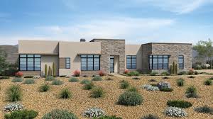 desert agave model home design in