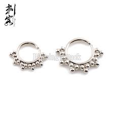 2019 New Arrival Brass Indian Tribal Septum Clicker Indian Septum Piercing Nose Rings Of From Ekoo 18 56 Dhgate Com