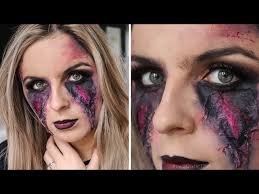 gory zombie makeup tutorial using glue