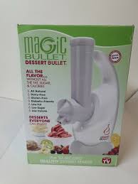 This machine is also a unique find for those who love frozen treats but are lactose. Magic Bullet Dessert Bullet Blender 10 Second Healthy Dessert Maker Db 0101 Monkey Viral