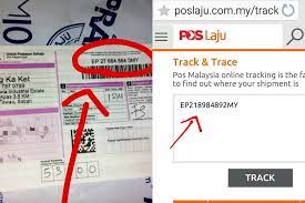 Track and trace your package/parcel/shipment online. Maksud Status Sebenar Tracking Number Poslaju