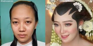 a makeup korea pengantin jawa