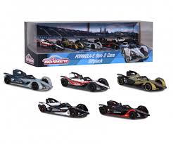 The most competitive, unpredictable racing series is coming to your streets. Formula E 5 Pieces Giftpack Formula E Racing Brands Products Www Majorette Com