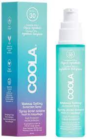 coola makeup setting spray spf 30