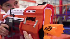 Nerf fortnite battle royale guns announced! Nerf Fortnite Blasters Battle Dude Perfect Youtube