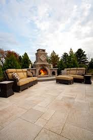 Outdoor Fireplace Unilock