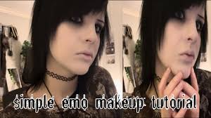 simple emo makeup tutorial you