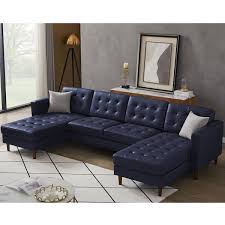 u shaped modern chaise sectional sofa