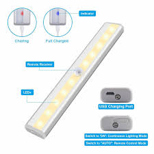 Under Cabinet Lighting Remote Control Szokled Rechargeable Led Closet Light W