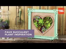 Faux Succulent Plant Inspiration