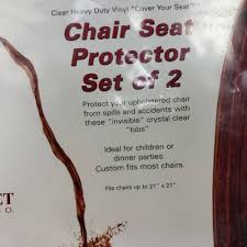 slipcovers clear heavy duty vinyl chair
