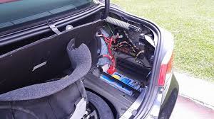 Luggage compartment (trunk) under floor carpet. Car Battery Change For Bmw 523 Car Battery Replacement Singapore