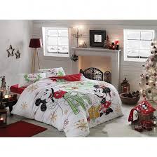 mickey and minnie double duvet set