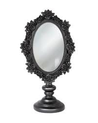 black rose boudoir mirror gothic