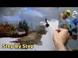 Oil Painting Landscape Tutorial Step By