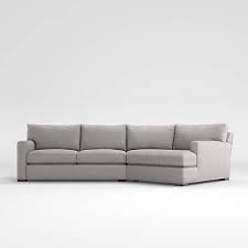 Angled Chaise Sectional Sofa