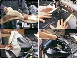 how to make a motorcycle seat even if