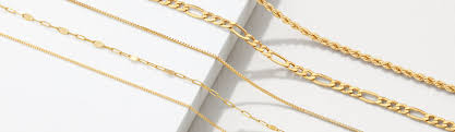 sterling silver and gold chains at