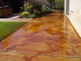 Patina Stained Decorative Concrete