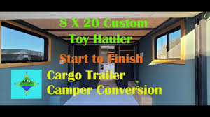 cargo trailer cer conversion 8x20