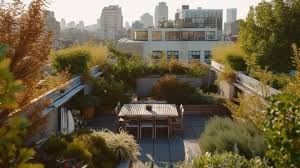 Growing Trees On A Rooftop Future