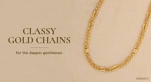 22k real gold chains for men at