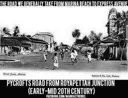 Madras Trends - Another picture of the famous Pycrofts Road, from the  Royapettah junction. Courtesy: Spencer & Co. Ltd. | Facebook